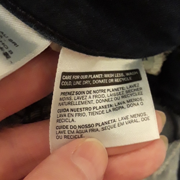 Levi's Dark Wash New Legging Mini Boot Denim Jean’s A37 - Picture 7 of 10